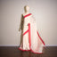 Ivory & Red Border Pure Cotton Bengal Handloom Saree