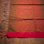 Dark Brown & Red Border Pure Cotton Bengal Handloom Saree