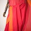 Hot Pink and Saffron Orange Border Pure Cotton Bengal Handloom Saree