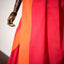 Hot Pink and Saffron Orange Border Pure Cotton Bengal Handloom Saree