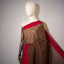 Dark Brown & Red Border Pure Cotton Bengal Handloom Saree