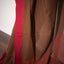 Dark Brown & Red Border Pure Cotton Bengal Handloom Saree