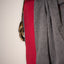 Grey Body, Red Border Pure Cotton Bengal Handloom Saree