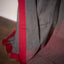 Grey Body, Red Border Pure Cotton Bengal Handloom Saree