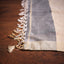 Charcoal Grey – Svarna Rekha Handwoven Cotton Saree