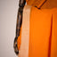 Bright Marigold Orange – Svarna Rekha Handwoven Cotton Saree