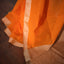 Bright Marigold Orange – Svarna Rekha Handwoven Cotton Saree