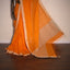 Bright Marigold Orange – Svarna Rekha Handwoven Cotton Saree