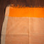 Bright Marigold Orange – Svarna Rekha Handwoven Cotton Saree