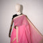 Blush Rose Pink - Svarna Rekha Handwoven Cotton Saree