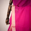 Bold Fuchsia Pink – Svarna Rekha Handwoven Cotton Saree