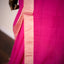 Bold Fuchsia Pink – Svarna Rekha Handwoven Cotton Saree