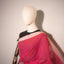 Svarna Rekha Handwoven Cotton Saree – Fuchsia Pink