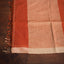Burnt Terracotta - Svarna Rekha Handwoven Cotton Saree