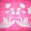 KathaChitra Tussar Silk Saree – Blush Pink with Swan & Lotus Motif