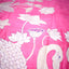 KathaChitra Tussar Silk Saree – Blush Pink with Swan & Lotus Motif