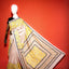 Katha Chitra Tussar Silk Saree – Natural Beige with Yellow Ornamental Motif