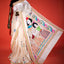 Katha Chitra Tussar Silk Saree – Natural Beige with Folk Figures Motif
