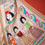 Katha Chitra Tussar Silk Saree – Natural Beige with Folk Figures Motif