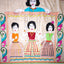 Katha Chitra Tussar Silk Saree – Natural Beige with Folk Figures Motif