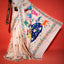 Katha Chitra Tussar Silk Saree – Natural Beige with Village Narrative Motif