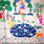 Katha Chitra Tussar Silk Saree – Natural Beige with Village Narrative Motif