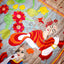 Katha Chitra Tussar Silk Saree – Natural Beige with Woman & Floral Motif