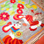 Katha Chitra Tussar Silk Saree – Natural Beige with Woman & Floral Motif