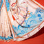 Katha Chitra Tussar Silk Saree – Natural Beige with Ocean Motif