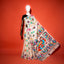 Katha Chitra Tussar Silk Saree – Natural Beige with Durga Motif