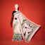 KathaChitra Tussar Silk Saree – Natural Beige with Fisherfolk Motif