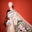 KathaChitra Tussar Silk Saree – Natural Beige with Fisherfolk Motif