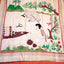 KathaChitra Tussar Silk Saree – Natural Beige with Fisherfolk Motif