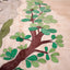KathaChitra Tussar Silk Saree – Natural Beige with Fisherfolk Motif
