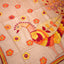 KathaChitra Tussar Silk Saree – Natural Beige with Peacock Motif
