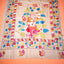 KathaChitra Tussar Silk Saree – Natural Beige with Folk Dancer Motif