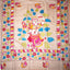 KathaChitra Tussar Silk Saree – Natural Beige with Folk Dancer Motif