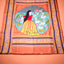 KathaChitra Tussar Silk Saree – Terracotta Orange with Lotus & Swan Motif