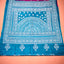 KathaChitra Tussar Silk Saree – Magenta & Turquoise with Floral Jaal