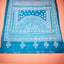 KathaChitra Tussar Silk Saree – Magenta & Turquoise with Floral Jaal