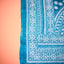 KathaChitra Tussar Silk Saree – Magenta & Turquoise with Floral Jaal