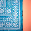 KathaChitra Tussar Silk Saree – Magenta & Turquoise with Floral Jaal