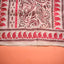 KathaChitra Tussar Silk Saree – Ivory Beige with Crimson Floral Vines