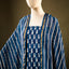 Neel Pushpa Chanderi Silk 3 Piece Unstitched Suit Set – Indigo Blue & Mustard Yellow | PRE-ORDER