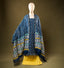 Neel Pushpa Chanderi Silk 3 Piece Unstitched Suit Set – Indigo Blue & Mustard Yellow | PRE-ORDER