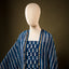Neel Pushpa Chanderi Silk 3 Piece Unstitched Suit Set – Indigo Blue & Mustard Yellow | PRE-ORDER