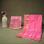 Bela Maheshwari Silk Unstitched Suit Set – Blush Pink & Ivory