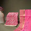 Bela Maheshwari Silk Unstitched Suit Set – Blush Pink & Ivory