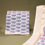 Bela Maheshwari Silk Unstitched Suit Set – Ivory White, Indigo Blue & Soft Coral