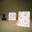 Bela Maheshwari Silk Unstitched Suit Set – Ivory White, Lilac & Soft Gold